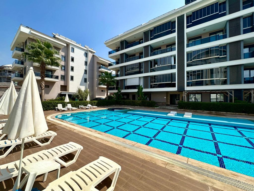 Moderne 1+1 Leilighet til Salgs i Oba, Alanya – Flora Garden Boligkompleks